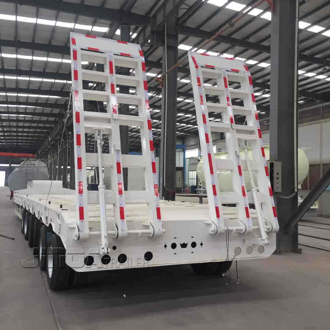 Низкая цена, низкая цена, полуприцеп низкой посадки JINDA 40Ton 60ton 80ton