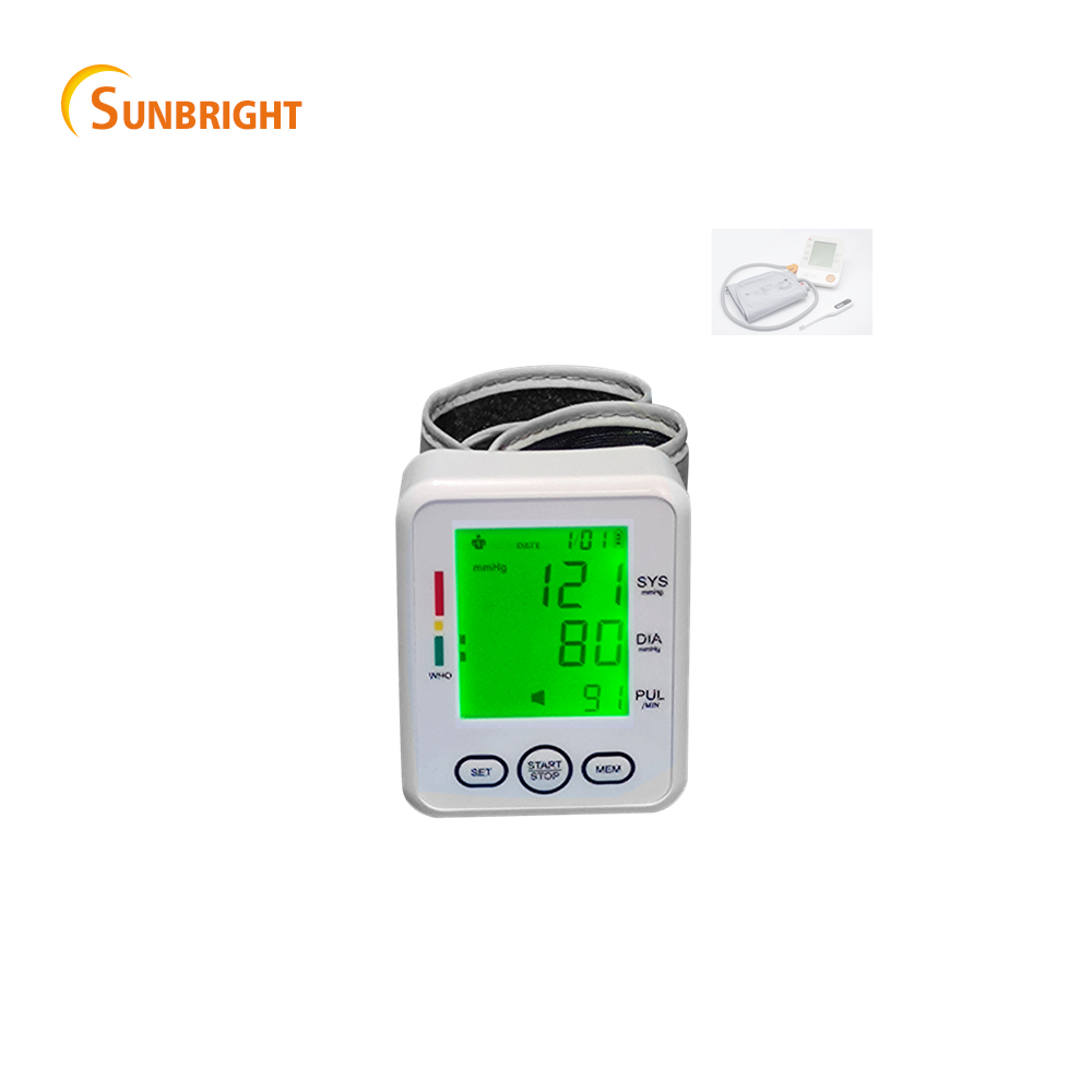 Wrist type portable blood pressure measurement electric sphygmomanometer