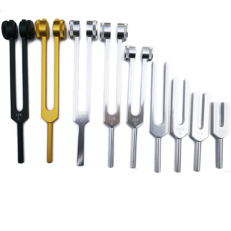 High Quality Aluminum Tuning Fork Sound Therapy Surgical Instruments 128HZ/256HZ/512HZ/1024HZ/2048/4096HZ