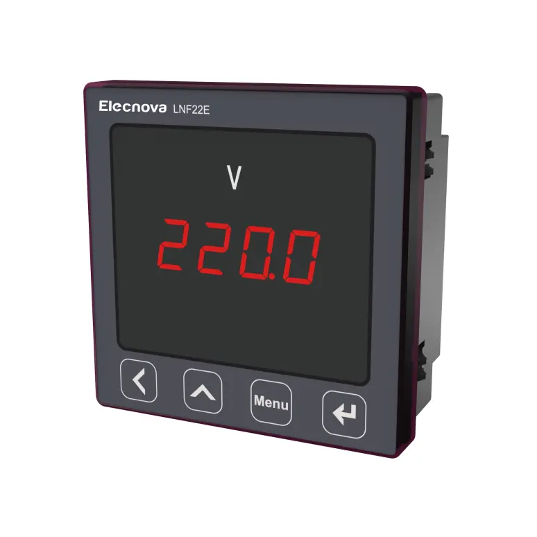 Digital Voltmeter LED Small Ac Voltmeter Volt Ampere Meter Digit Millivoltmeter