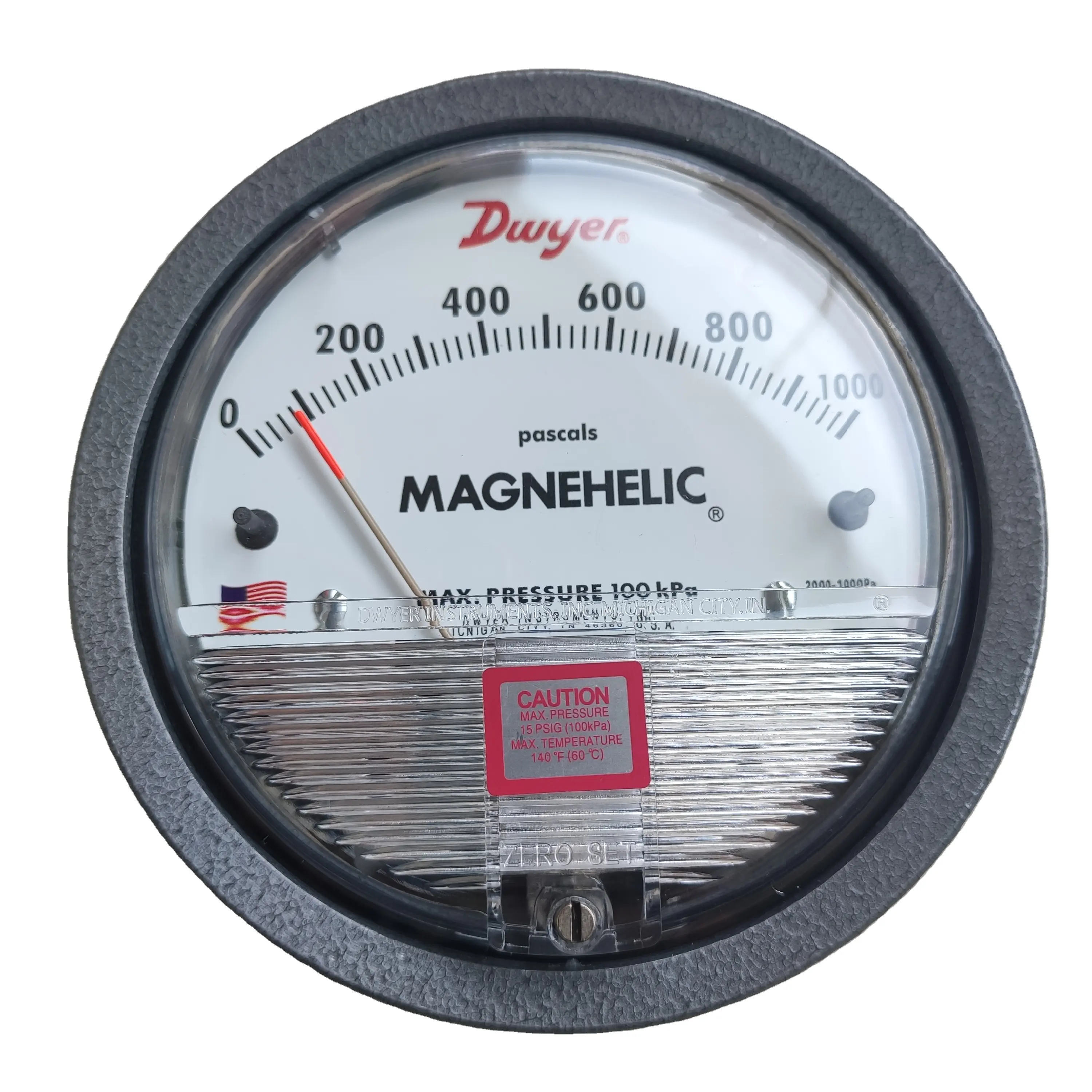 Original dwyer Magrfhelic differential pressure gauge 100mm series 2000