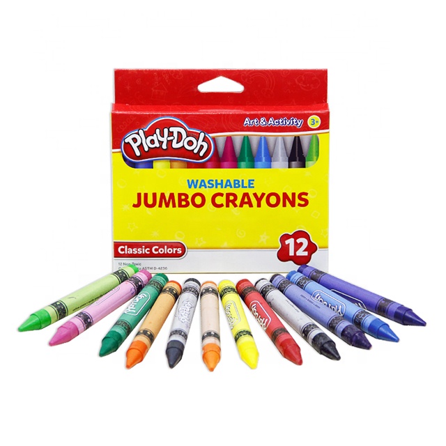 customized crayon case for children crayon couleur multi color crayon