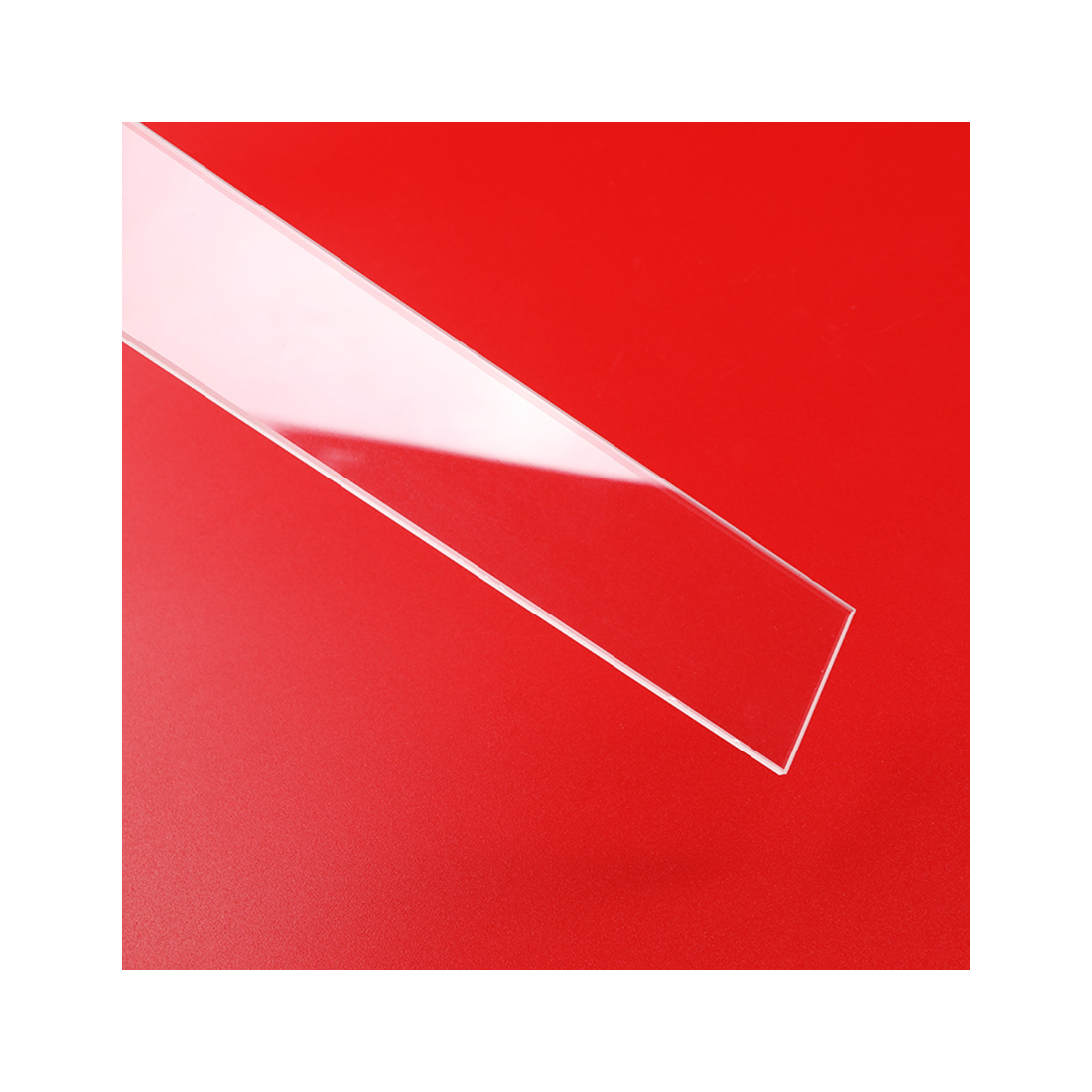 Custom high quality quartz sheet 10x10cm 1mm thick