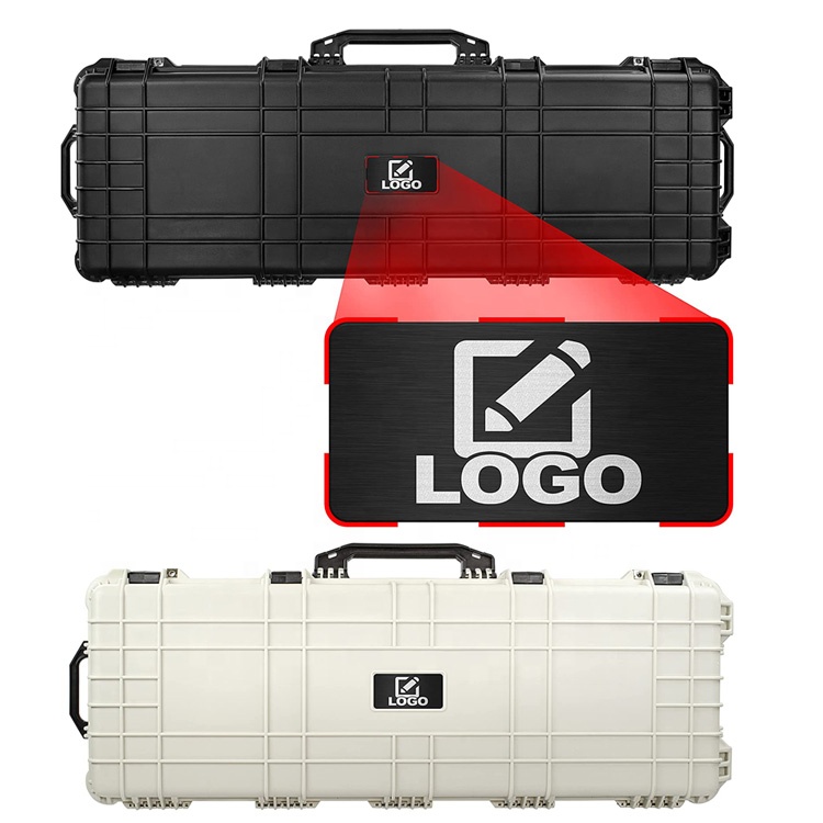 Custom LOGO Brand Plastic Carrying Long Hard Case