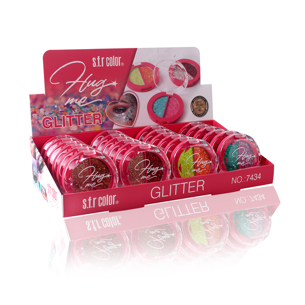 Party Queen The Most Popular Glitter Eye Shadow Palette Shimmer Pigment Hot Color Wholesale Eyeshadow