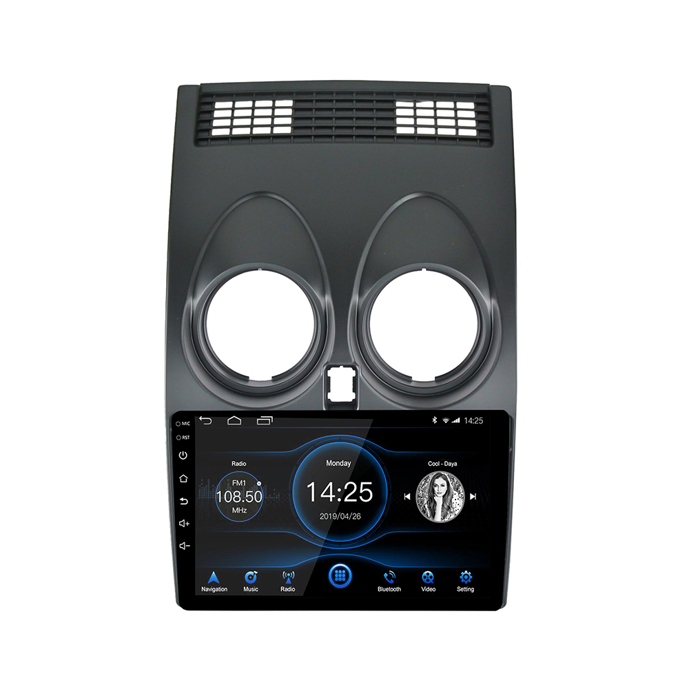 Ezonetronics для 2008-2014 Nissan Qashqai J10 9 дюймов android 10,1 gps-навигация Радио мультимедийный плеер Автомобильный Стерео dvd плеер