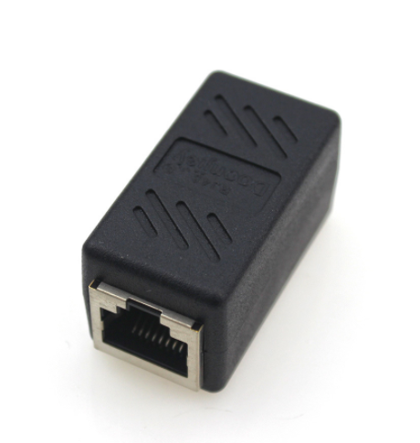 RJ45 Network Couple Connector Male to Male to Male Ethernet Extender for Cat7/Cat6/Cat5e/Cat5