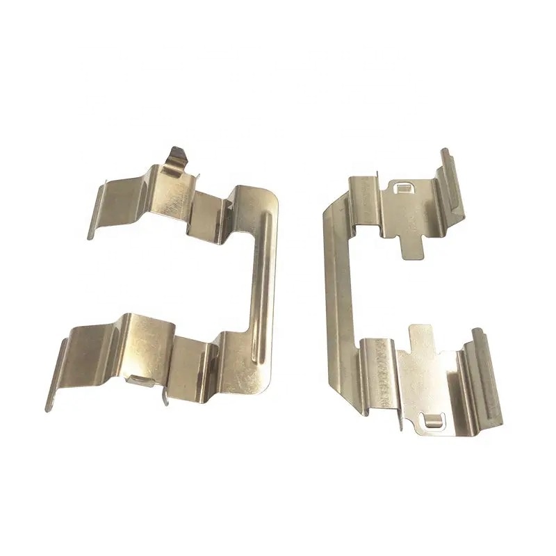 Custom stamped copper tension spring elastic sheet for the conduction of industrial plugs and sockets customized gaskets
