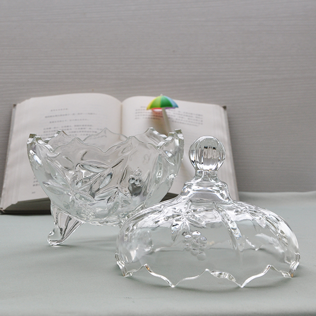 Amazon Top Seller Small cute candy can & crystal candy jar & Custom candy jar