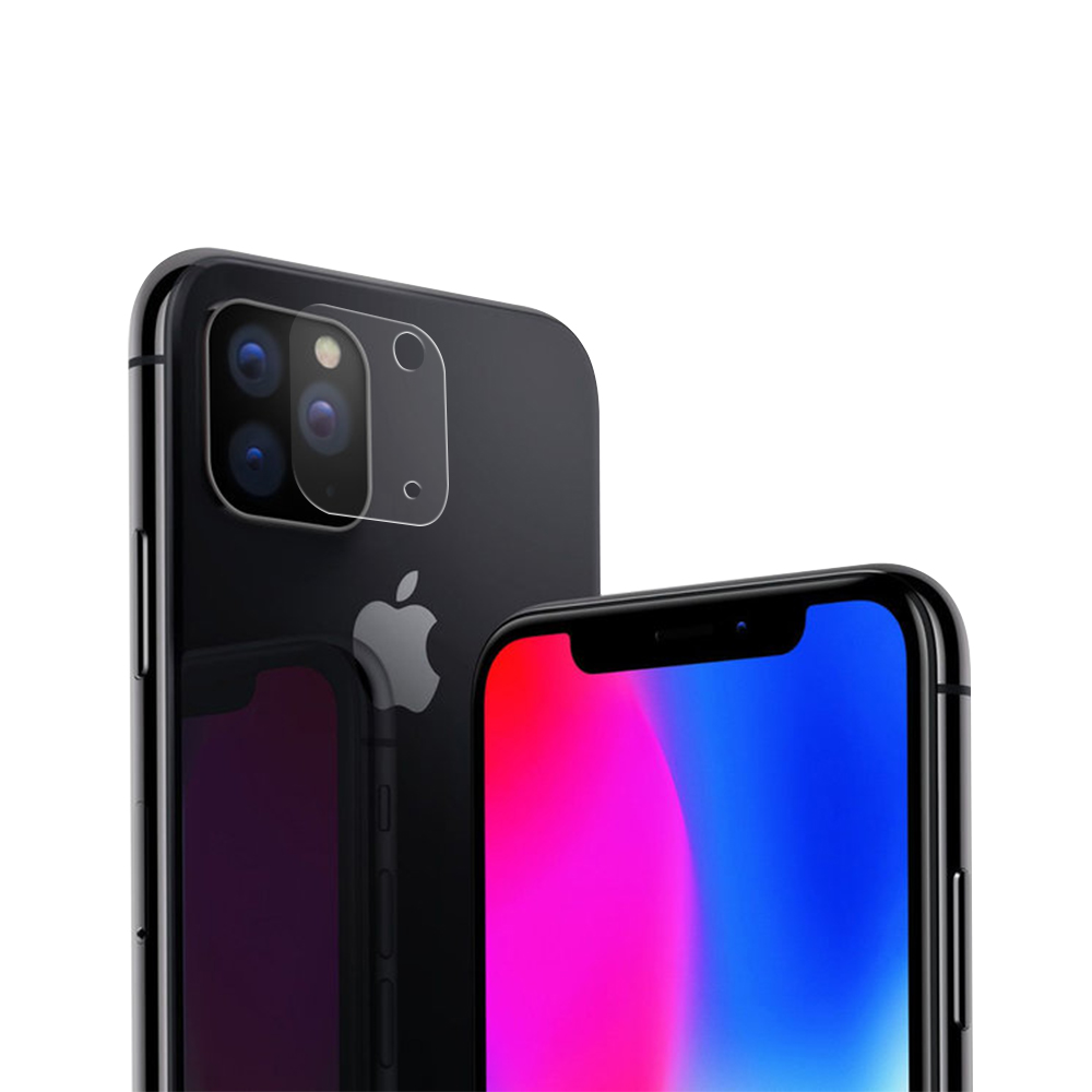 2.5D 9h explosion proof high clear electroplating tempered glass camera len protector for iPhone 11 Pro/ 11 Pro Max