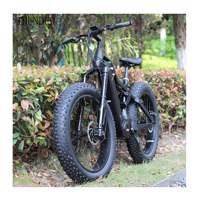 Carbon fiber Bafang M620 48V 1000W mid drive motor Full suspension electric bike with color LCD display C18