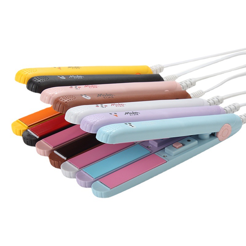 best mini Factory Price Newest free sample flat iron cream hair straightener professional