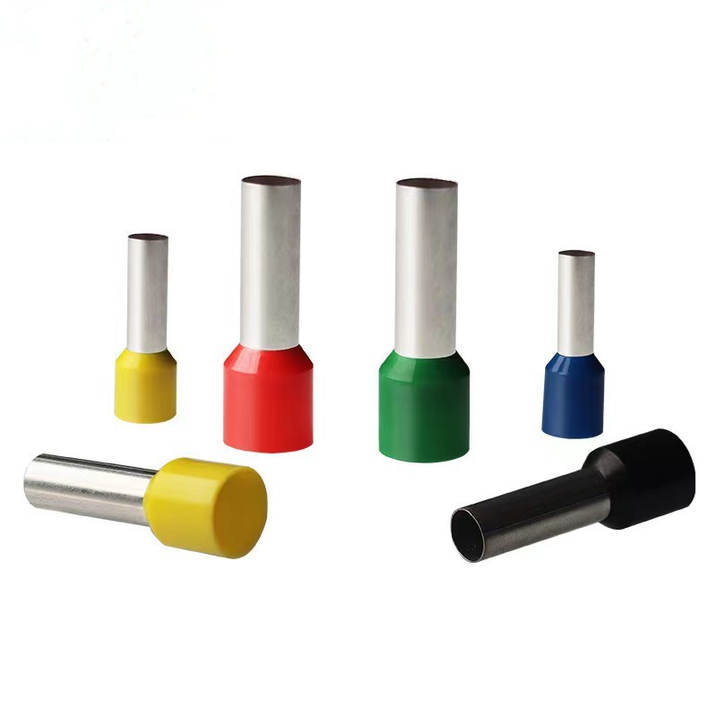 VE series 1000PCS insulated cord end terminal tube cable bootlace ferrule pre-insulated wire connector needle crimp terminal