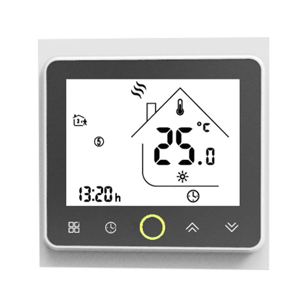 Programmable Thermostat for Water heating LCD Display Touch Screen NTC Sensor Room Temperature Controller for Modbus Communica