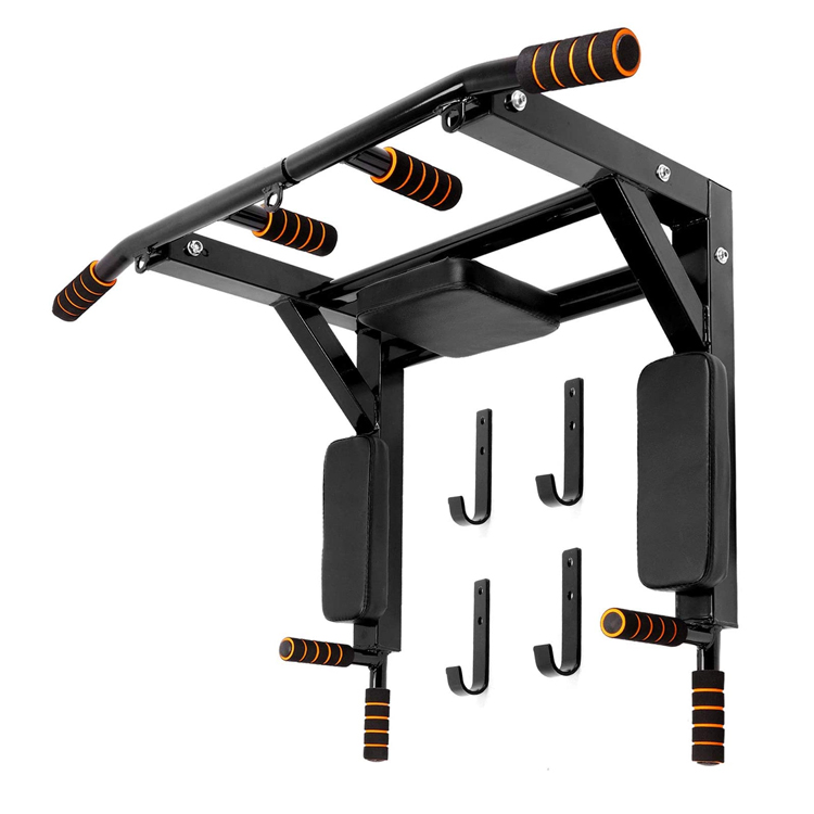 Harbour Wall Mounted Doorway Pull Up Bar Chin Up Bar Multifunctional for Indoor Home Gym Workout