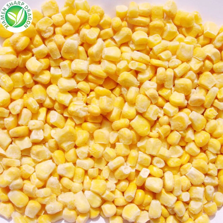 Замороженная сладкая кукуруза IQF Bulk yellow, цена за тонну