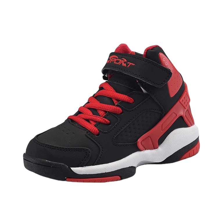 Wecoo 2021 new model fashion Kids basketball shoes zapatillas para nios custom logo sport basketball shoes