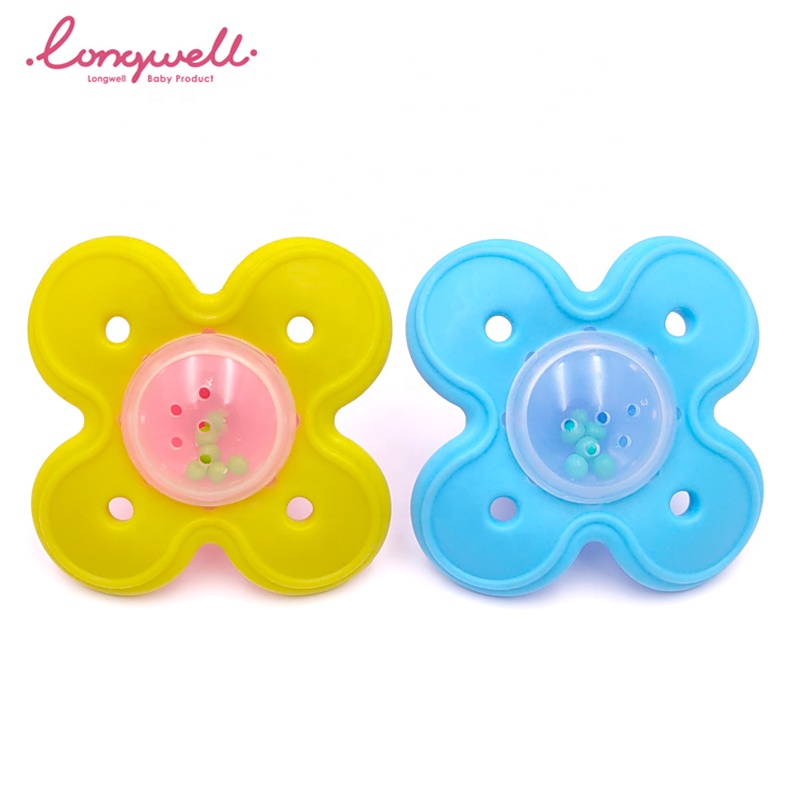 Ningbo Longwell PP Детские Прорезыватель игрушка пластик эко Lovey цветок в форме текстуры Chewy пустышка Прорезыватель Органические Детские сенсорные