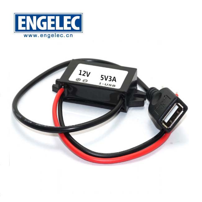 Входное напряжение: 8V-24V Выходное напряжение 5 В с USB B/C-Type 15W понижающий преобразователь постоянного тока