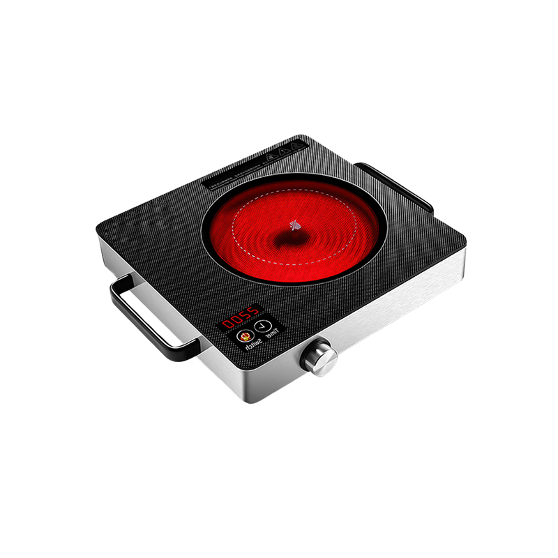 Customized Kitchen Electric Ceramic Burner Pots Induction Cooker Black Infrared Ceramic Cooker