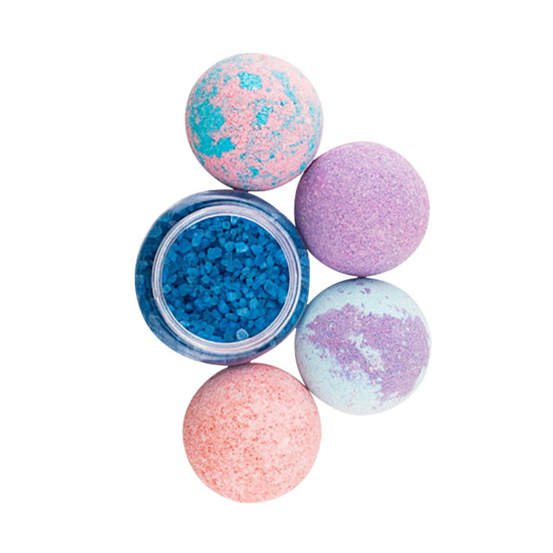 High Quality OEM Private Label Organic Bath Bomb Aromatherapy Fizzy Bath Bomb Gift Set