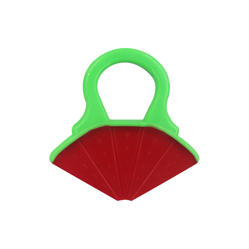 Wholesale Food Grade BPA Free Soft Baby Chew Teething Toy Fruits Shape Teether Silicone Baby Teether