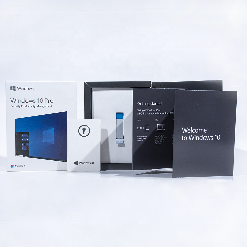 Оригинальный оригинальный цифровой лицензионный пожизненный ключ OEM 10 Pro с USB-коробкой, 24/7 онлайн, в наличии, бесплатная доставка