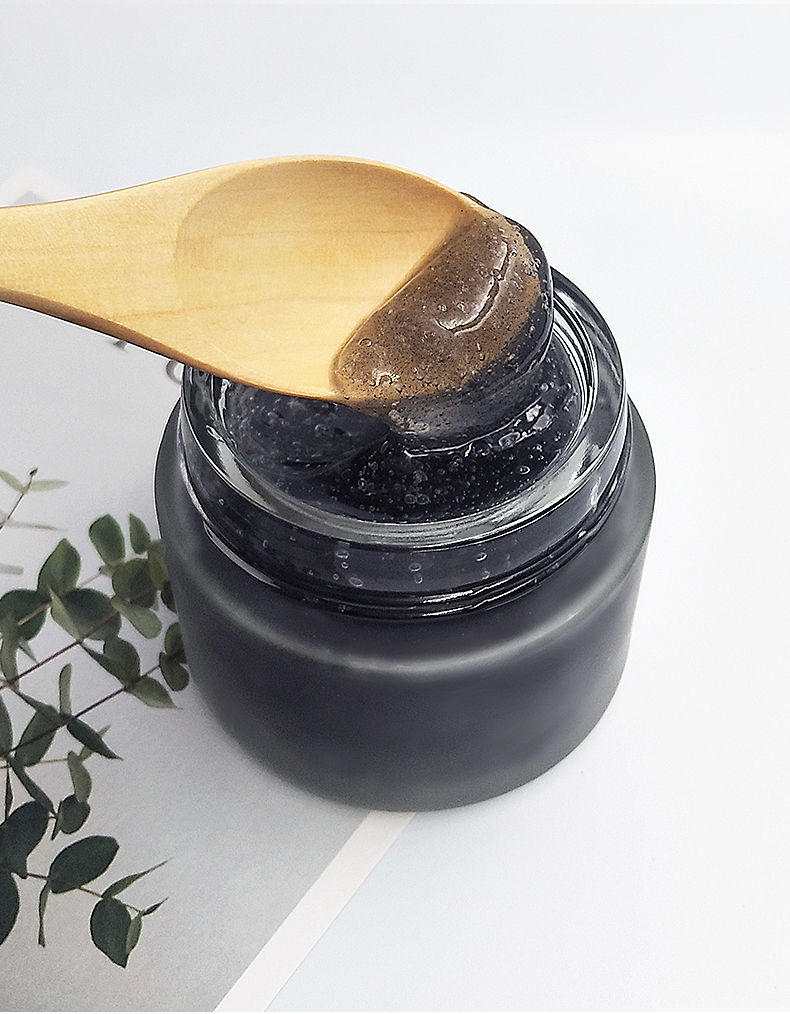 OEM private label custom organic facial nose exfoliating dead skin moisturizes deep cleansing blackhead facial scrub gel