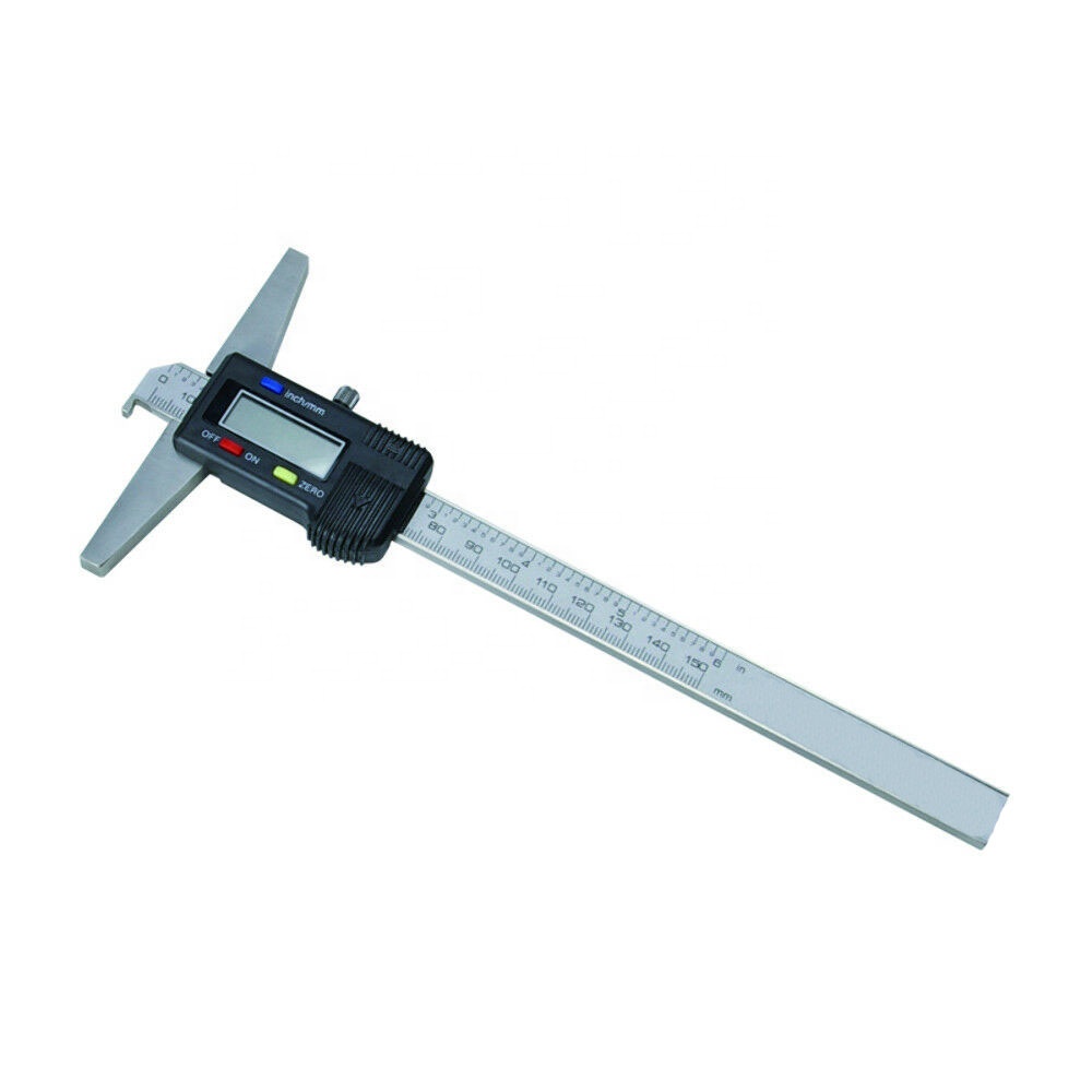 Цифровой штангенциркуль глубины Vernier с крюком 0-150 мм измерительный инструмент