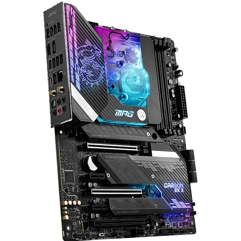 Материнская плата ПК MSI MPG Z590 Carbon EK X Диабло EK, пользовательский спокойный 11700K/11900K (Intelz590/LGA1200)