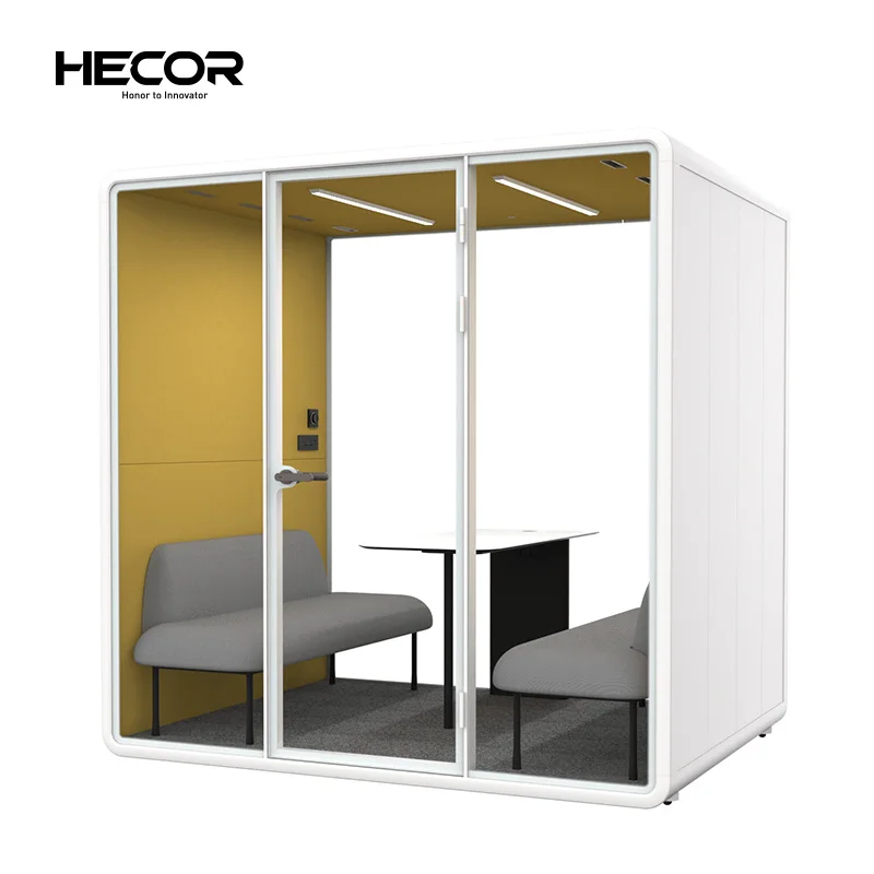 Outside Easy Installation Silent Pods Studio Acoustic Sound Soundproof Drum Booth