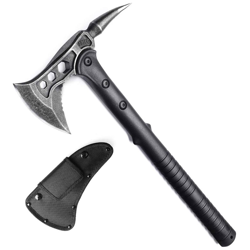 wholesale stainless steel head axe tactical axe survival camping small axe tomahawk