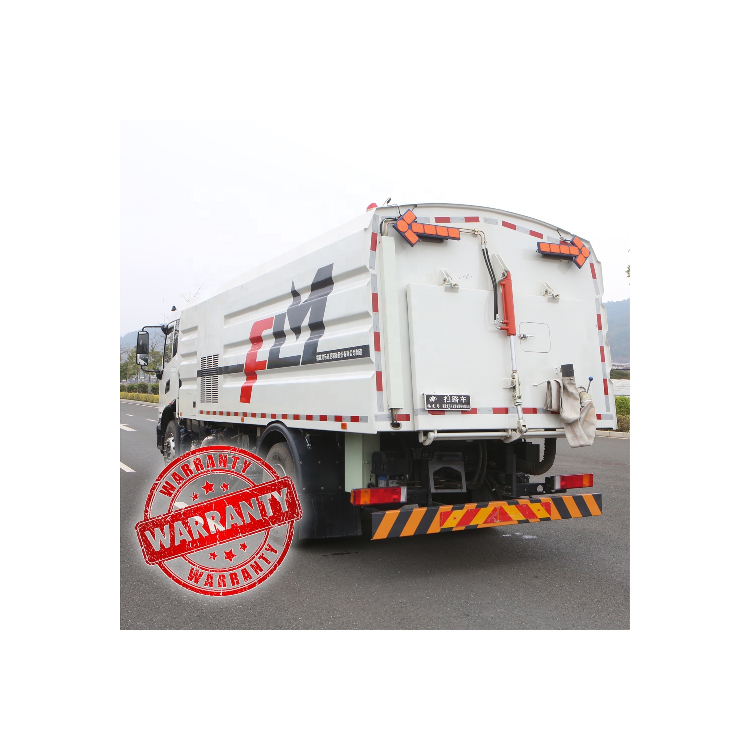 FULONGMA sweeping machine auto road sweeper truck for city cleaning