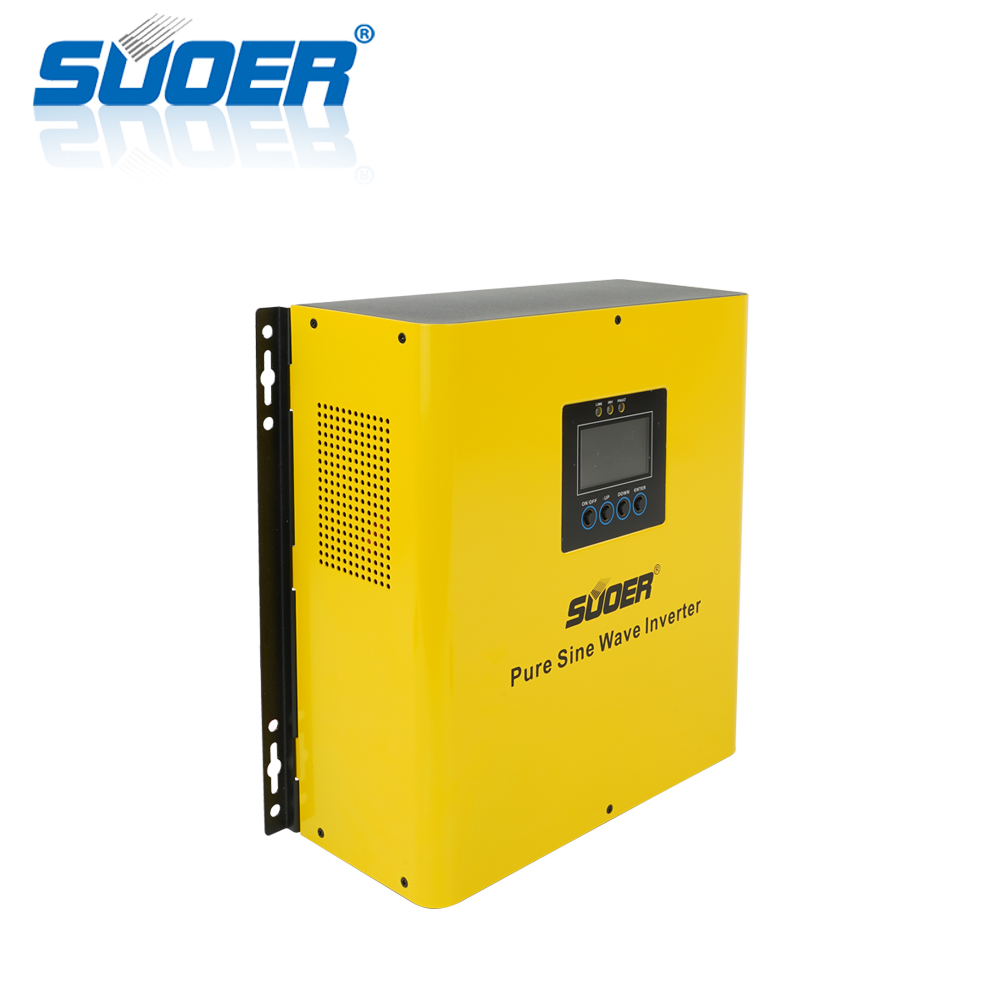 Suoer 12V 1500VA Инвертор солнечной энергии низкочастотный Гибридный инвертор