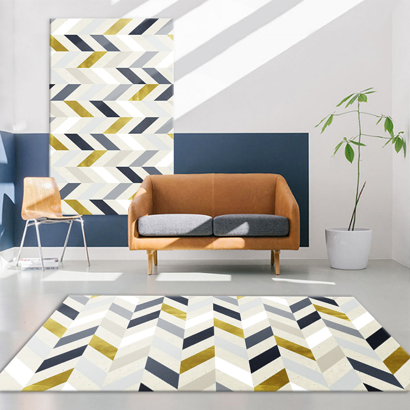 Factory activities80*120Modern minimalist printed carpet bedroom bedside full carpet office living room floor mat