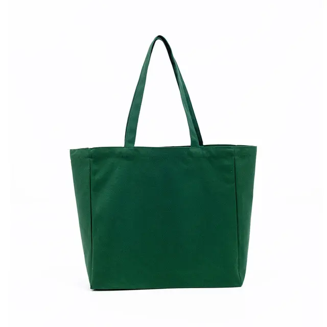 Cotton Bag Full Printing Blank Plain 12oz Canvas Cotton Tote Shopping Bag