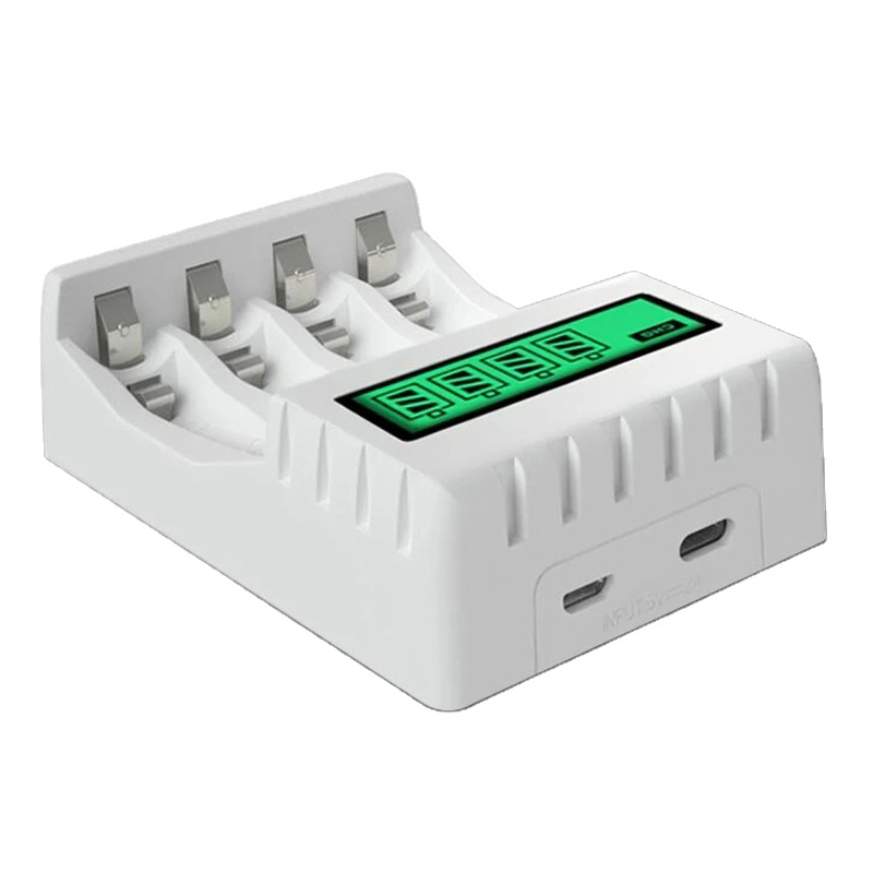 top selling wholesale battery fast charger with smart LCD display batteries charging station