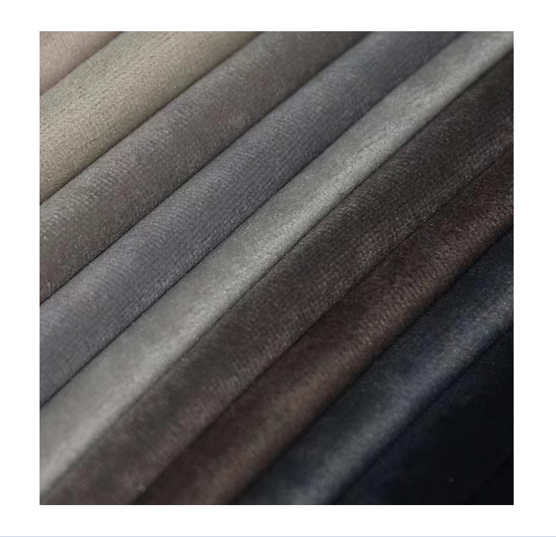 polyester cotton  silk velvet velour fire retardant sofa curtain drape upholstery decoration fabric 200-500GSM width 1.5m-3m