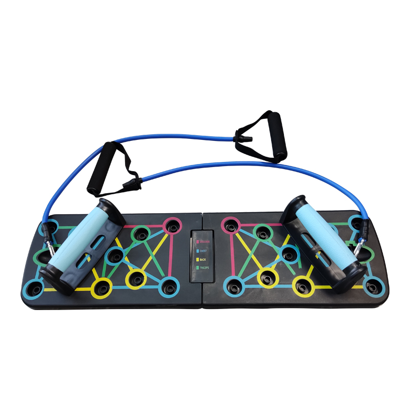 Multifunctional Customized Logo Power Exercise Muscle Body Fitness Foldable Folding Training Push Up Bar Board