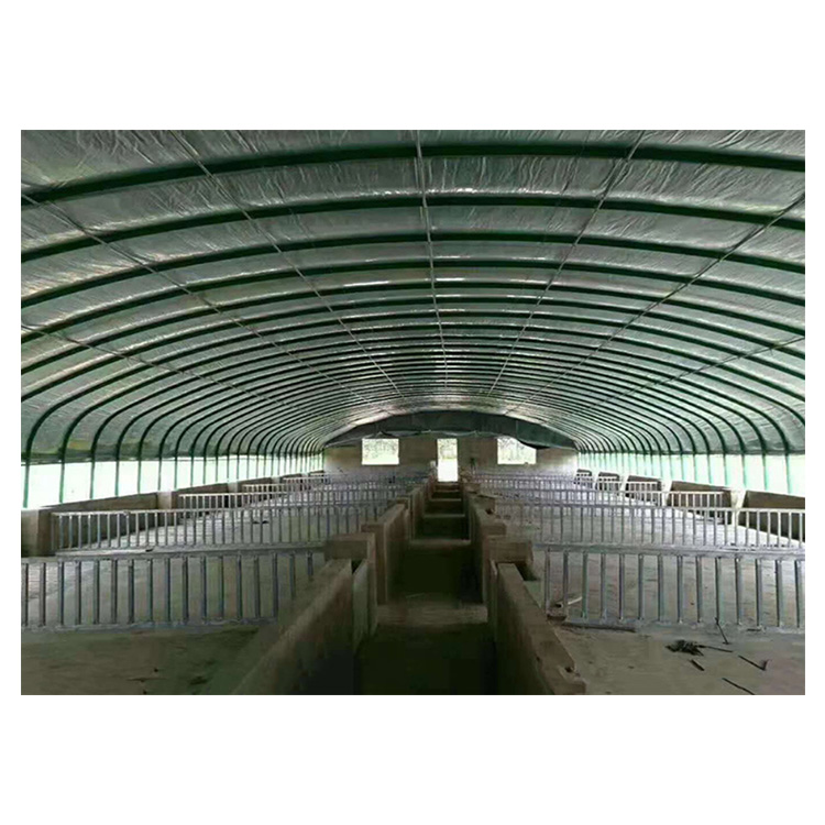Low cost greenhouse shed livestock shelter steel prefab cow shed prefabricated pig house