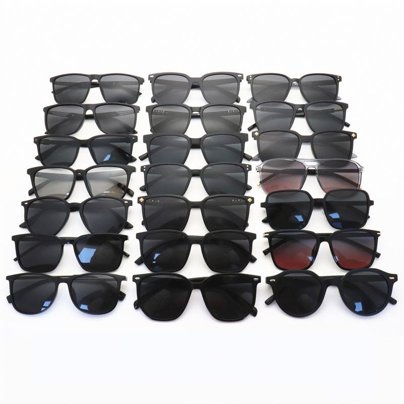 assorted ready made mixed wholesale TR90 sports sunglasses for men women polarized driving stock sunglasses with uv400