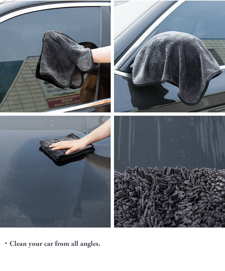 Hot Sale Super Absorbent Car Cleaning Cloth Microfiber Towel Thicken Car Wash Towel