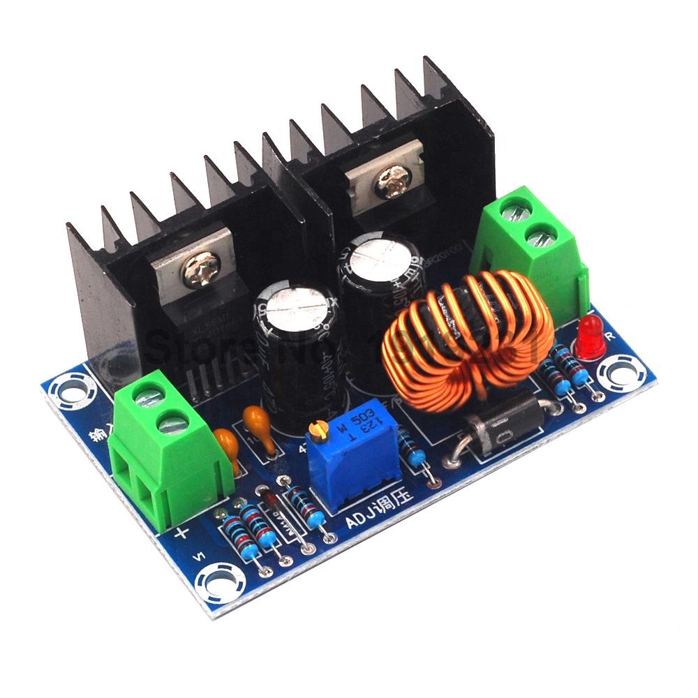 XH-M400 понижающий модуль источника питания с DC4-40v для DC1.25-36v 8A 200w Регулируемый XL4016E1 DC-DC регуляторы постоянного напряжения понижающий модуль