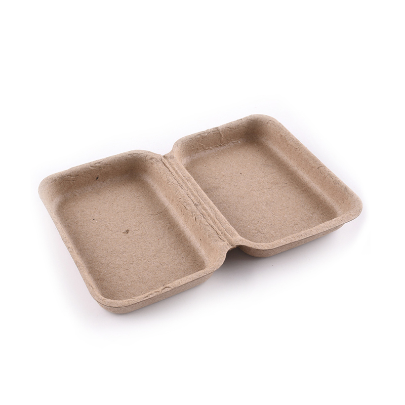 OEM Disposable Brown Dry Press Moulded Pulp-Based Tray Packaging For Hardware Metal Tool in Delivery and Shipping for Protection