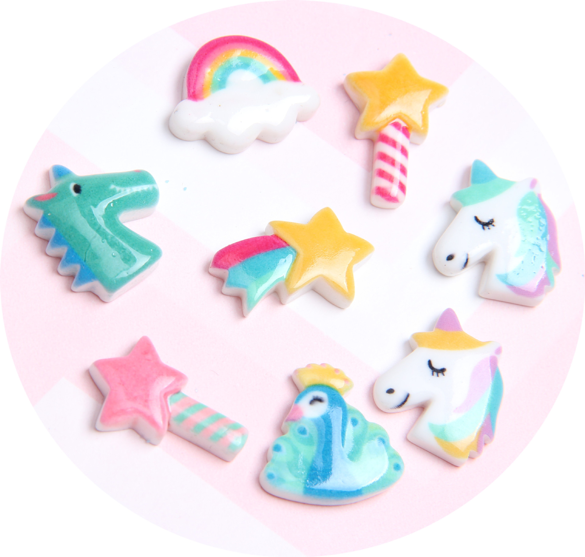 Оптовая цена, новинка, популярный слайм playтеста в виде единорога, Diy аксессуары для мобильного телефона, Набор для изготовления слайма в виде единорога из смолы