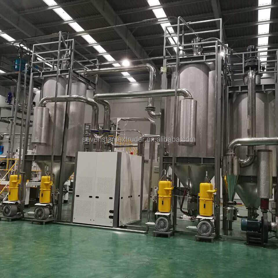 Crystallization machine for improving the quality of pet granules on sale