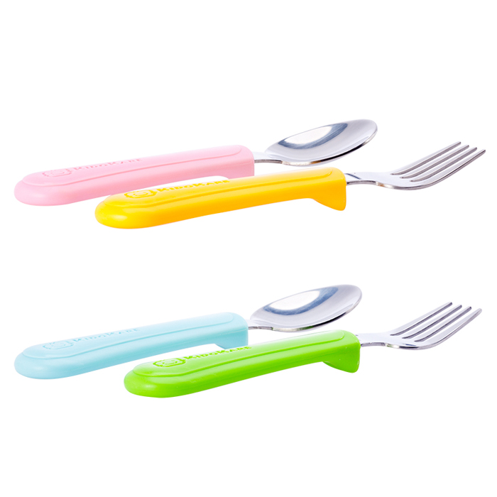 High Quality And Protection Design Spoon And Fork Set Stainless Spoon And Fork Set Baby Fork And Spoon Set