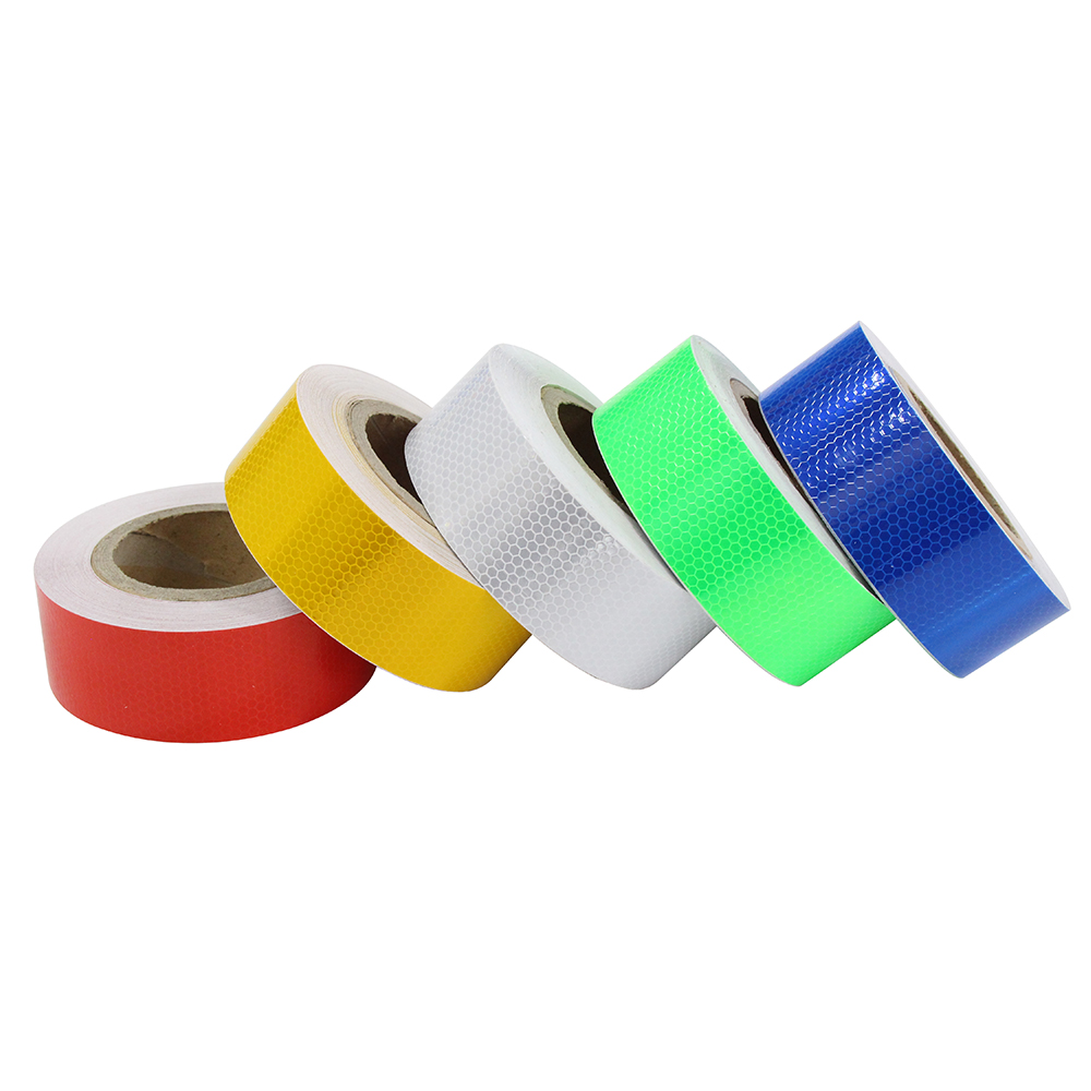 wholesale cheapest pvc honeycomb printing reflective tape