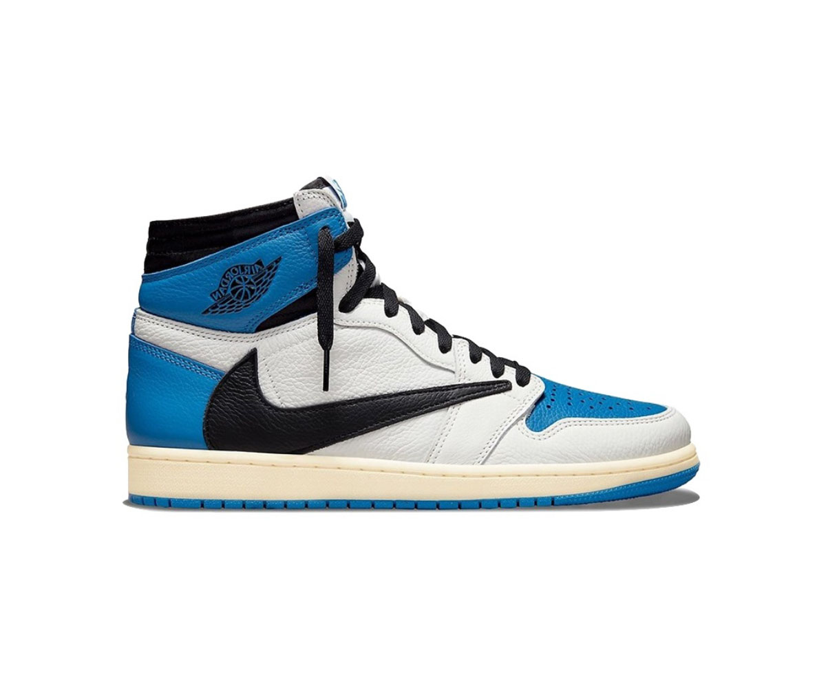 Travis Scott x Fragment x Air Jordan 1 High men women Outdoor Running Casual Nike Shoes Basketball Shoes