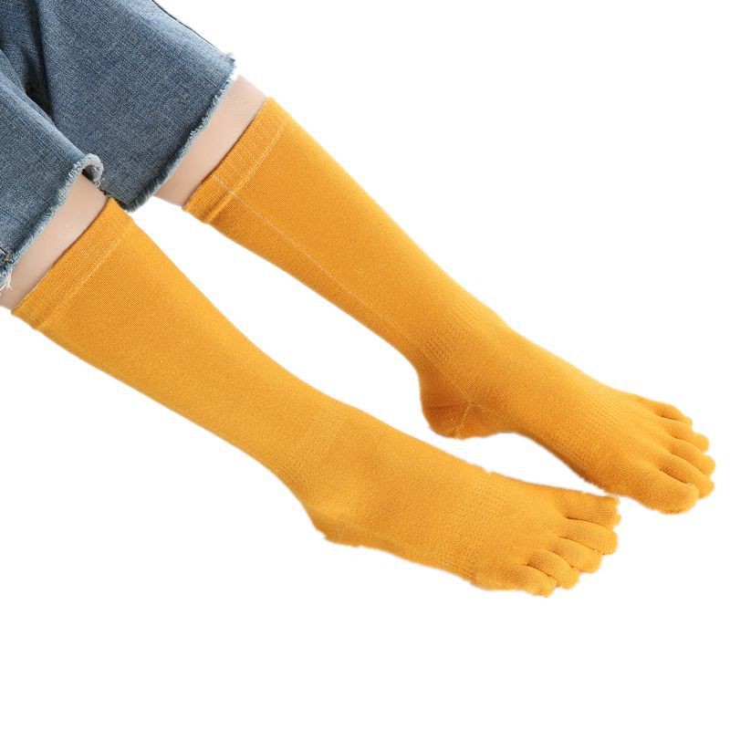 Toes Socks womens Cotton Highs long stockings